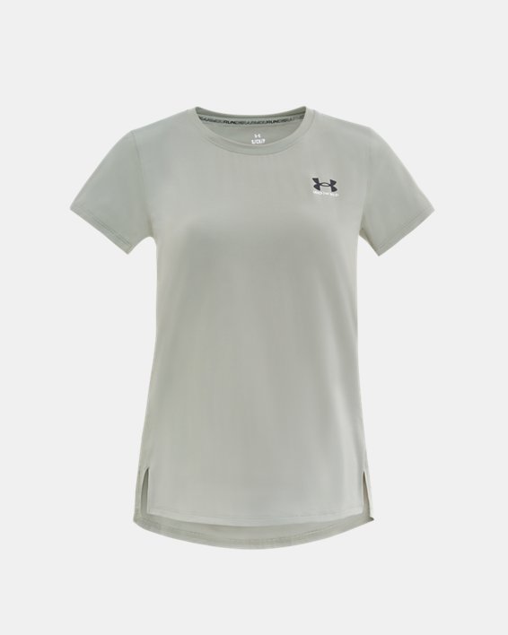 Women's UA Iso-Chill Wild Short Sleeve in Green image number 0